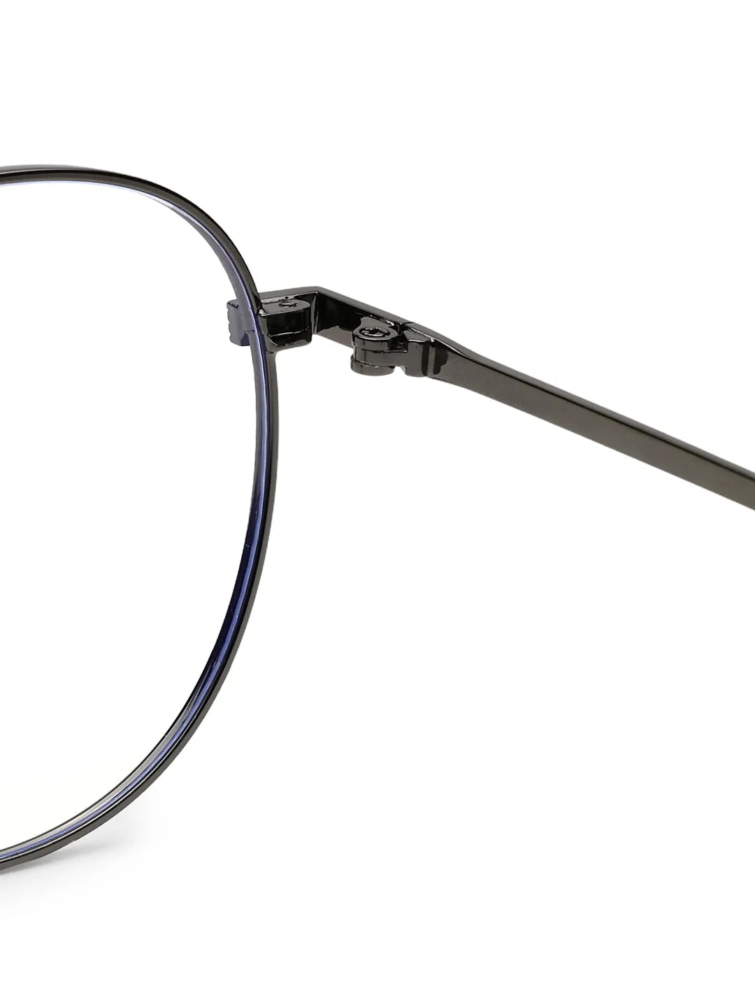 Galveris | Grey Small Full Rim Round Computer Glasses for Men & Women [Blue Block]
