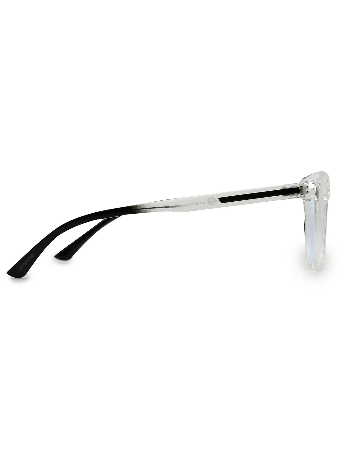 Vortara | Tranparent Medium Full Rim Wayfarer Computer Glasses for Men & Women [Blue Block]