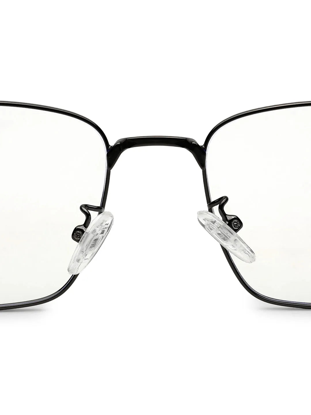 Fyrion | Grey Medium Full Rim RECTANGLE Computer Glasses for Men & Women [Blue Block]