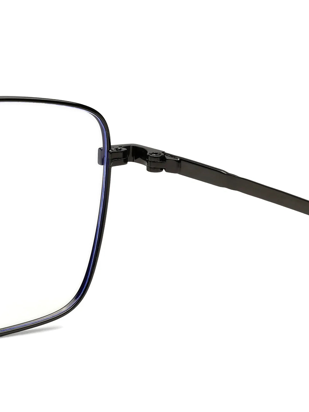 Fyrion | Grey Medium Full Rim RECTANGLE Computer Glasses for Men & Women [Blue Block]