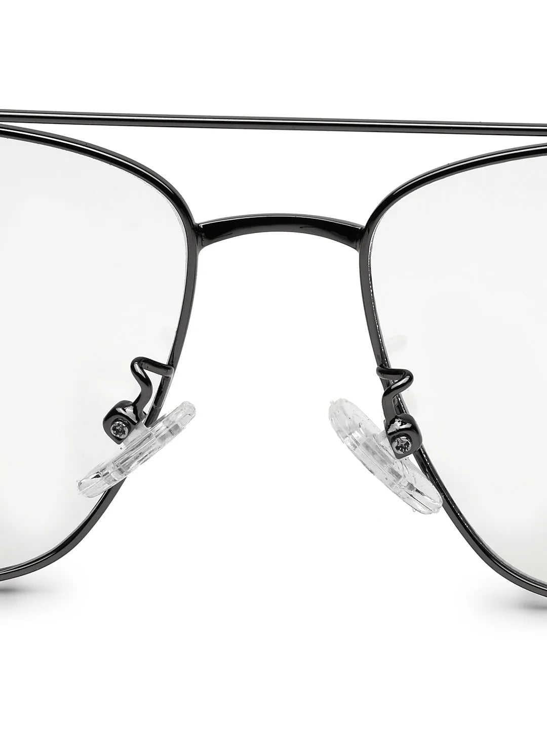 Nova | Mat Black Medium Full Rim Square Computer Glasses for Men & Women [Blue Block]