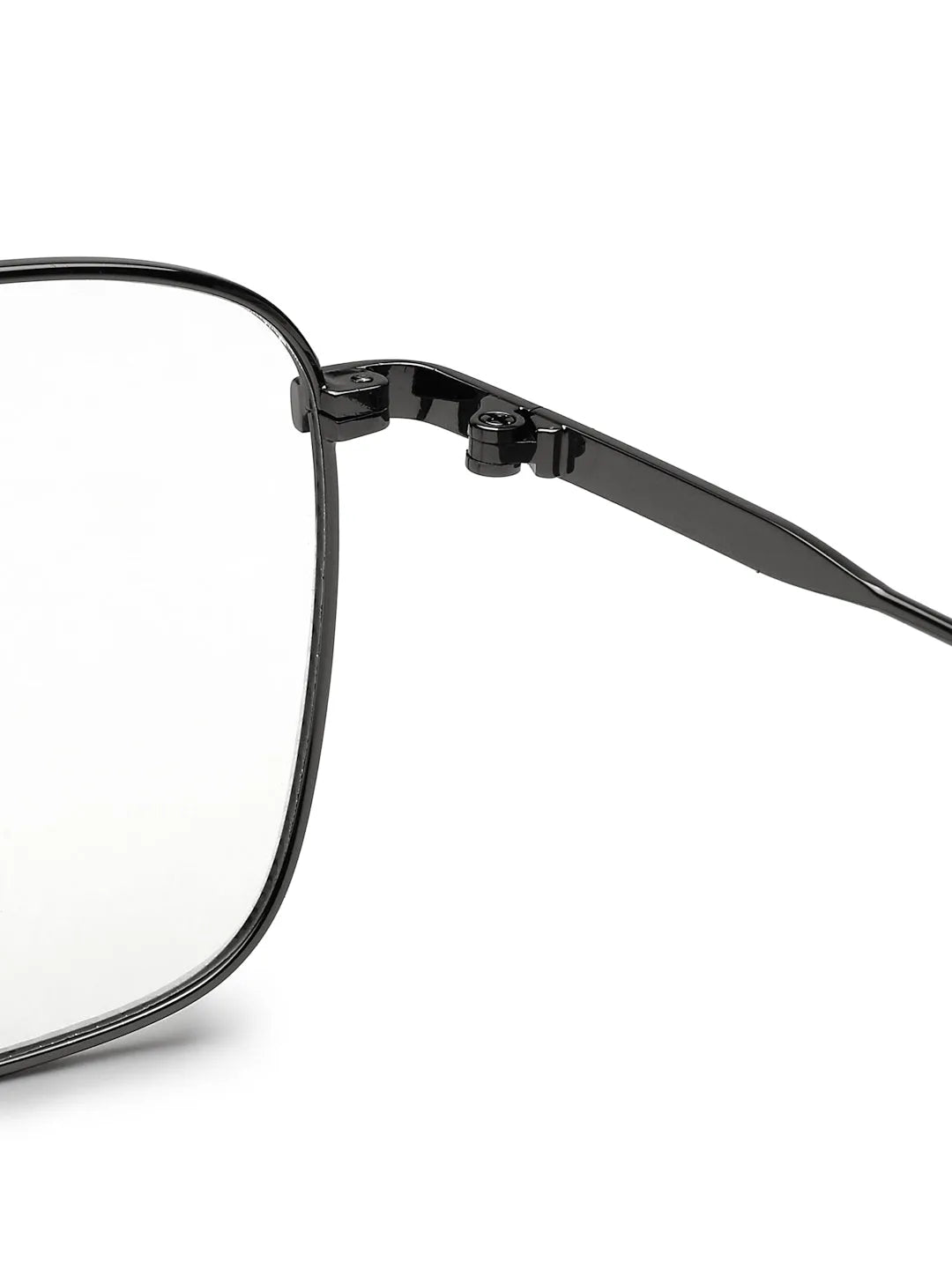 Nova | Mat Black Medium Full Rim Square Computer Glasses for Men & Women [Blue Block]