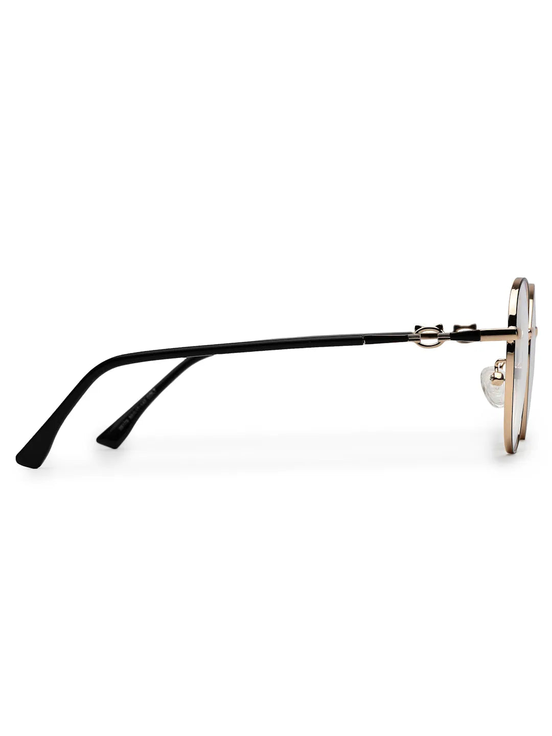 Astrid | Black Medium Full Rim Oval Computer Glasses for Men & Women [Blue Block]