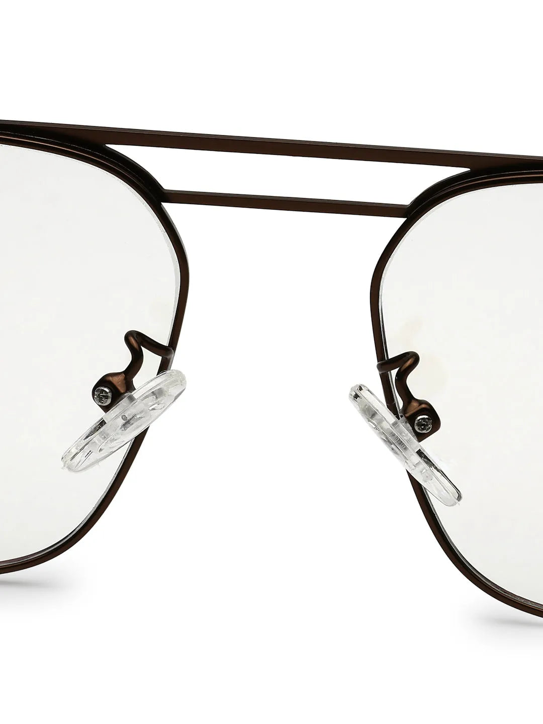 Neuron | Brown Medium Full Rim RECTANGLE Computer Glasses for Men & Women [Blue Block]