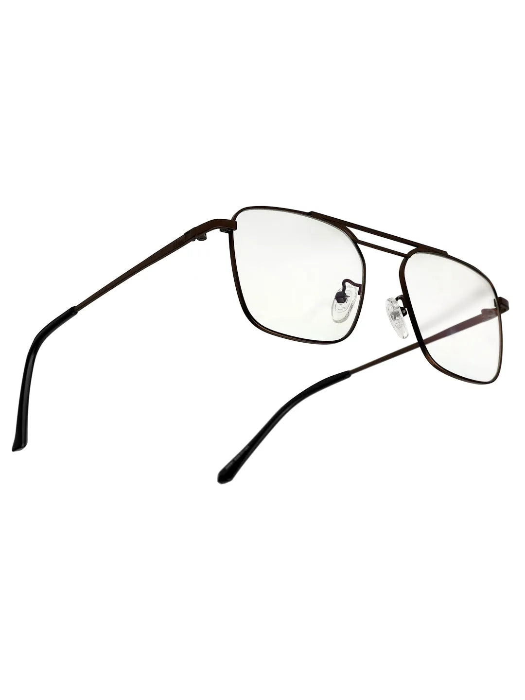Neuron | Brown Medium Full Rim RECTANGLE Computer Glasses for Men & Women [Blue Block]