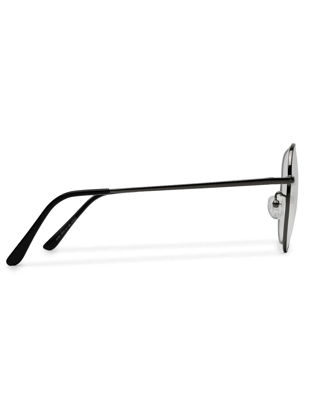 Gravion | Grey Medium Full Rim Aviator Computer Glasses for Men & Women [Blue Block]