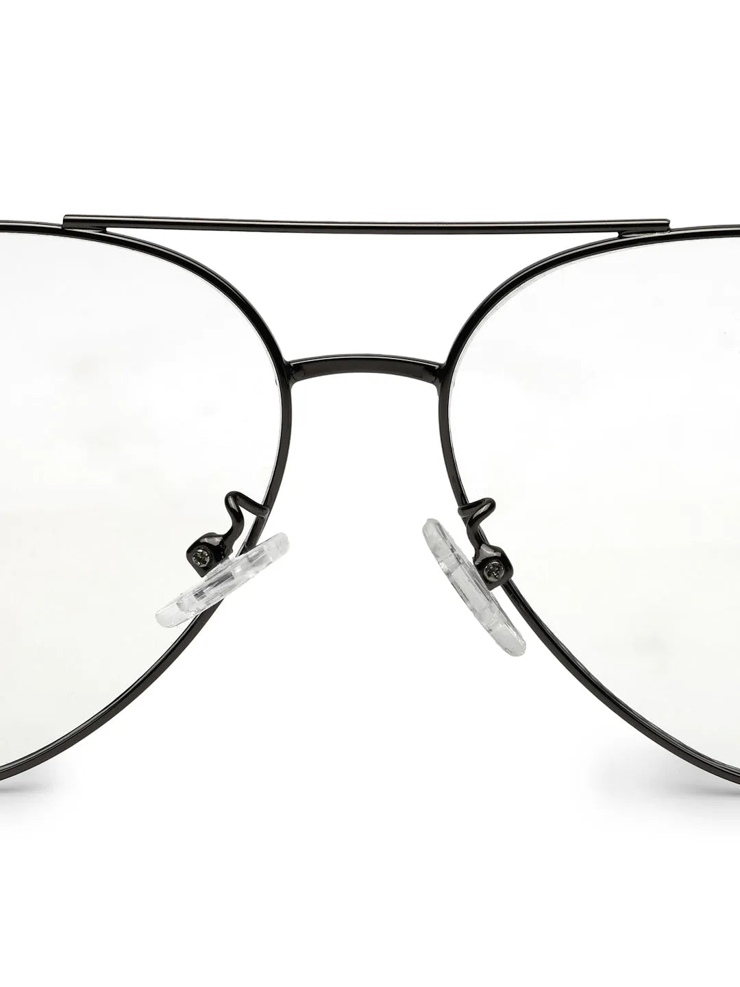 Gravion | Grey Medium Full Rim Aviator Computer Glasses for Men & Women [Blue Block]