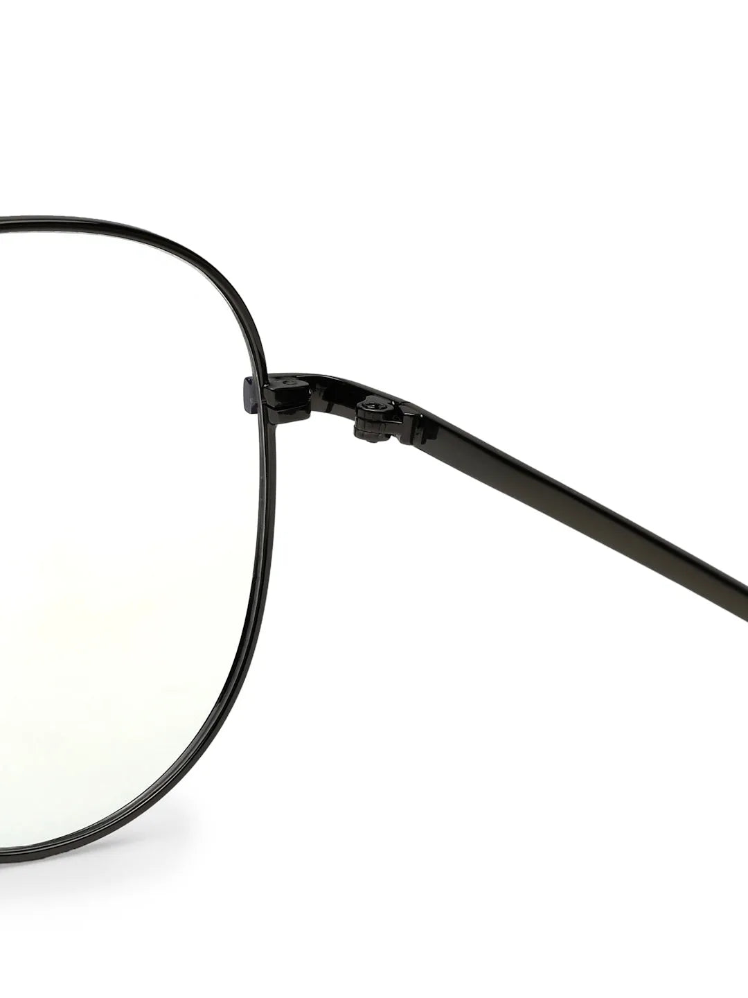 Gravion | Grey Medium Full Rim Aviator Computer Glasses for Men & Women [Blue Block]