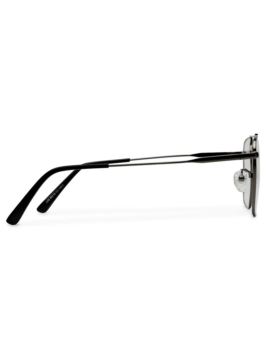 Nova | Grey Medium Full Rim Square Computer Glasses for Men & Women [Blue Block]
