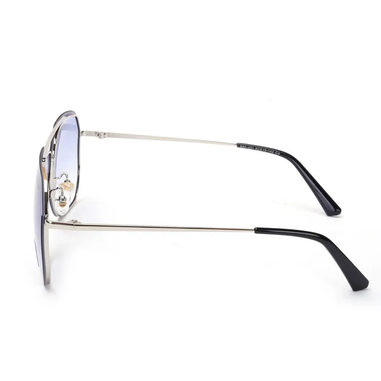 Xylar | Gradient Blue Medium Full Rim Square Sunglasses for Men & Women [UV-protected]