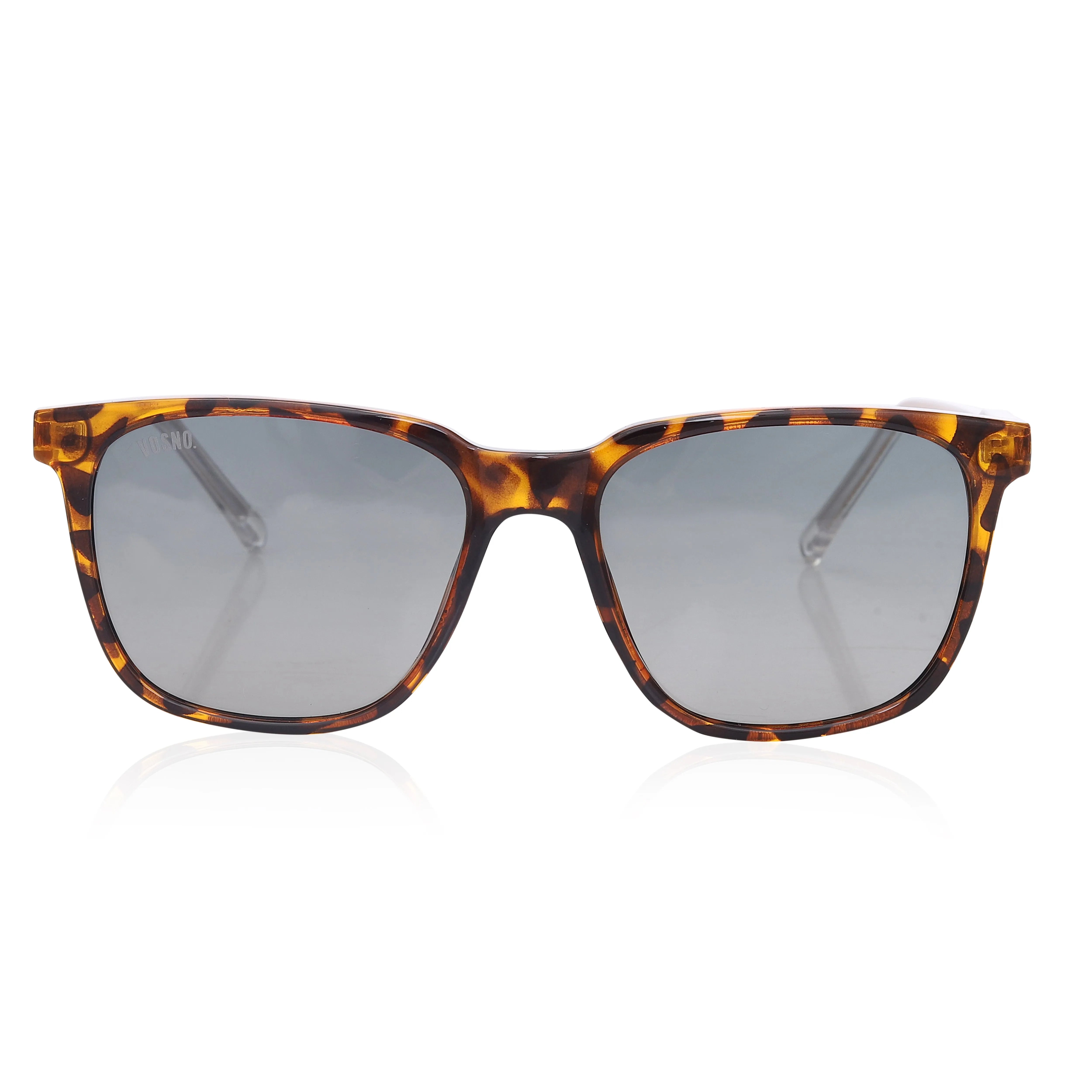 Sorya | Tiger Texture Extra-Large Full Rim Square Sunglasses for Men & Women [Polarized] HASHTAG X VOSNO