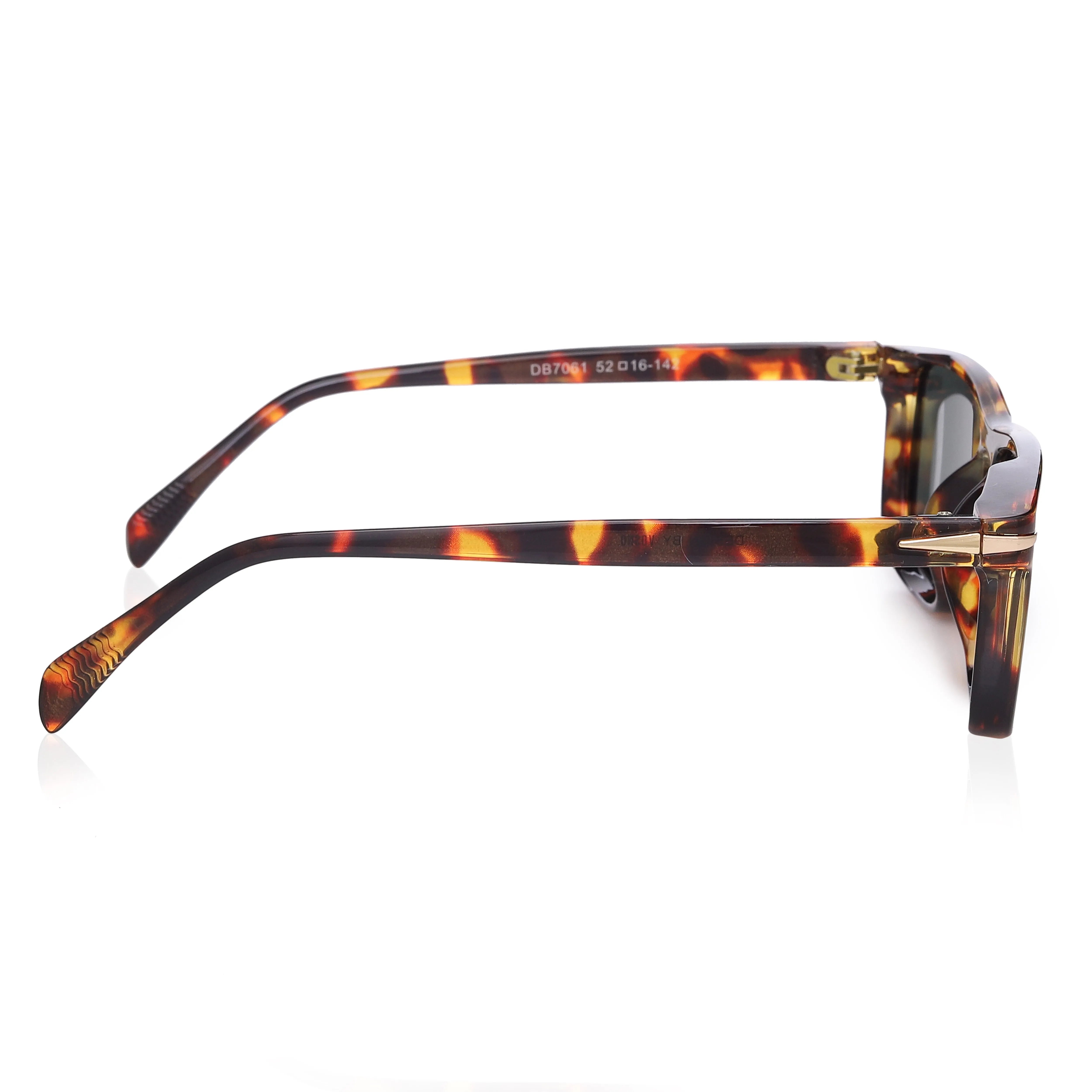 Xylen | Tiger Texture Extra-Large Full Rim Wayfarer Sunglasses for Men & Women [Polarized] HASHTAG X VOSNO