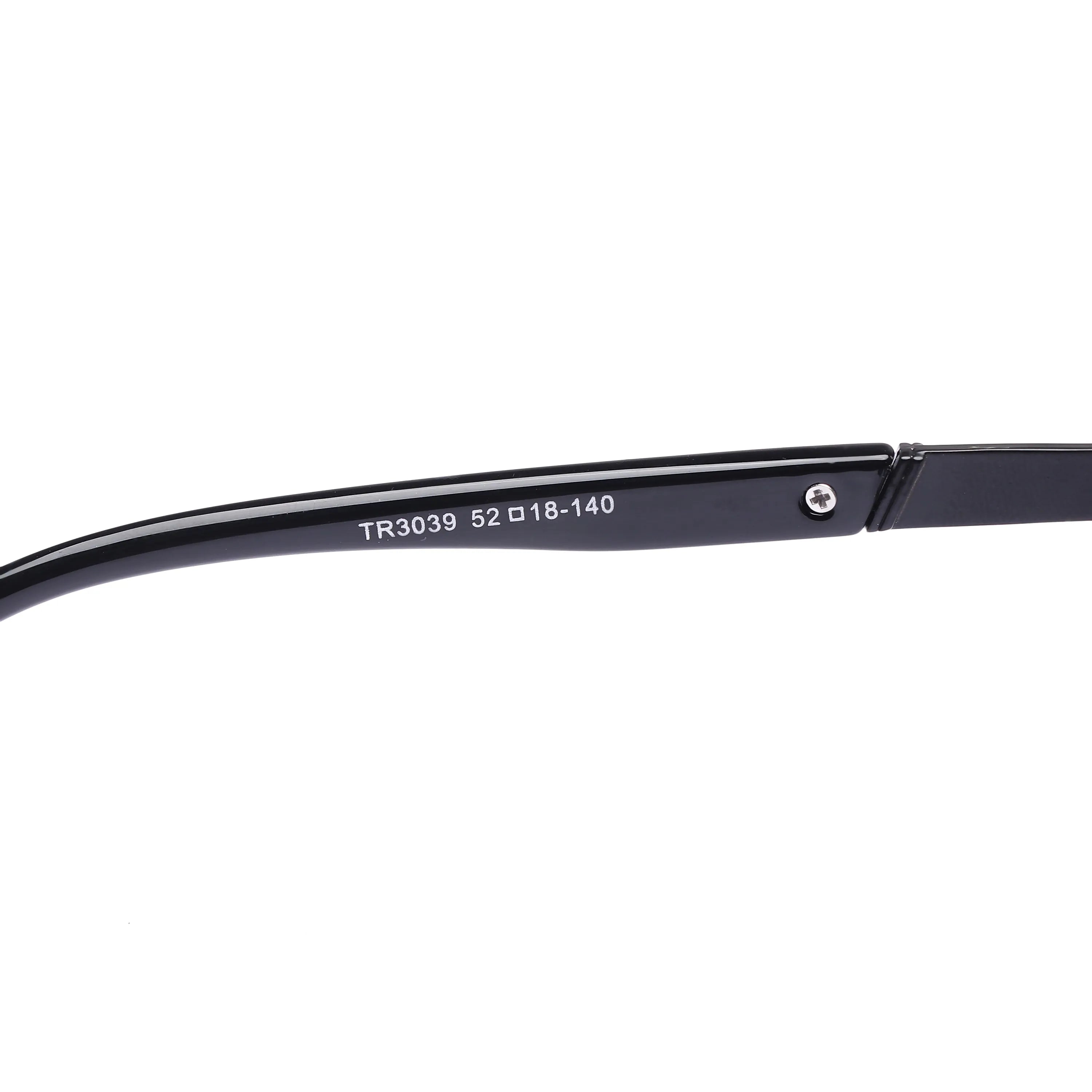 Ionis | Black Large Full Rim Square Sunglasses for Men & Women [Polarized]