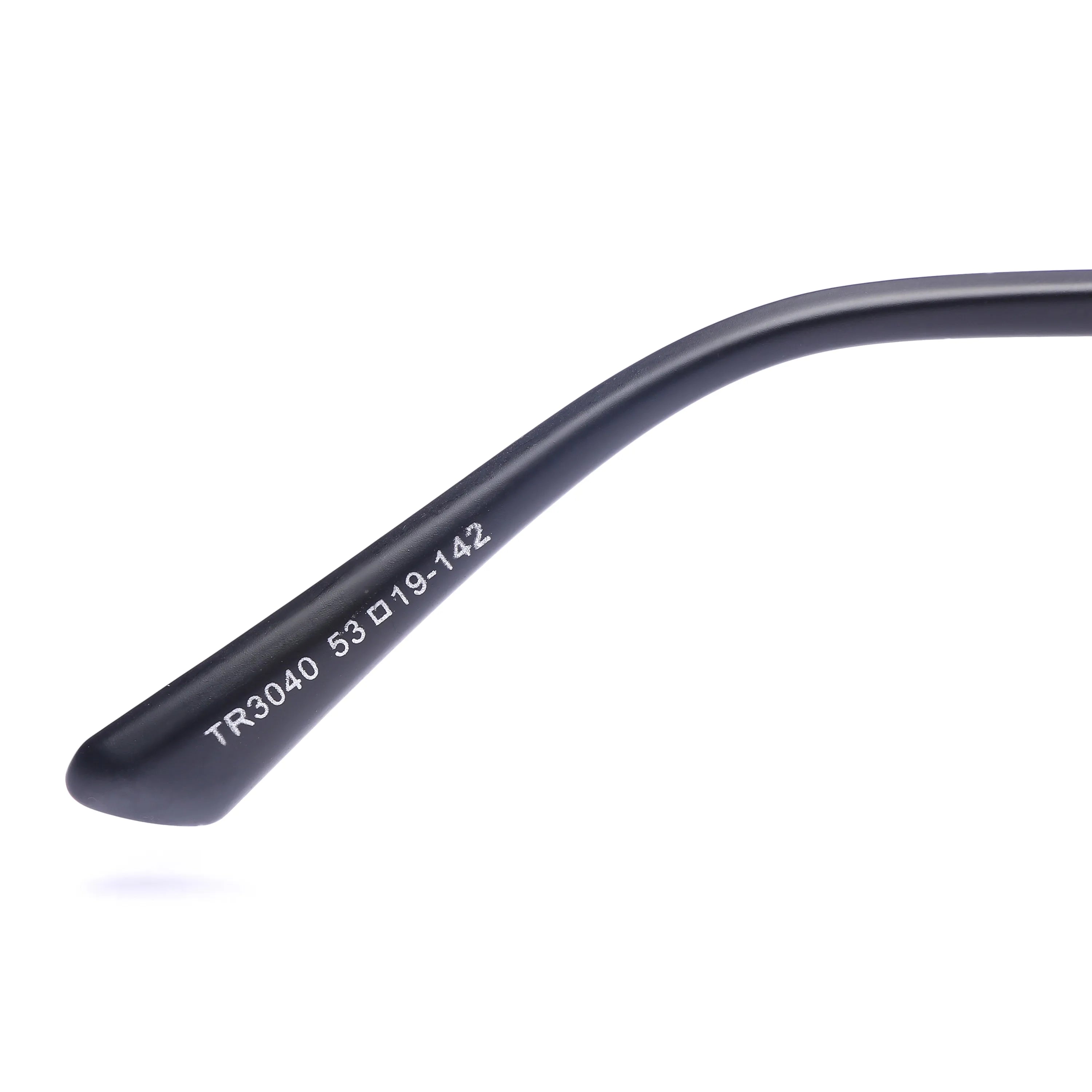 Xylon | Matt Black Large Full Rim Square Sunglasses for Men & Women [Polarized]