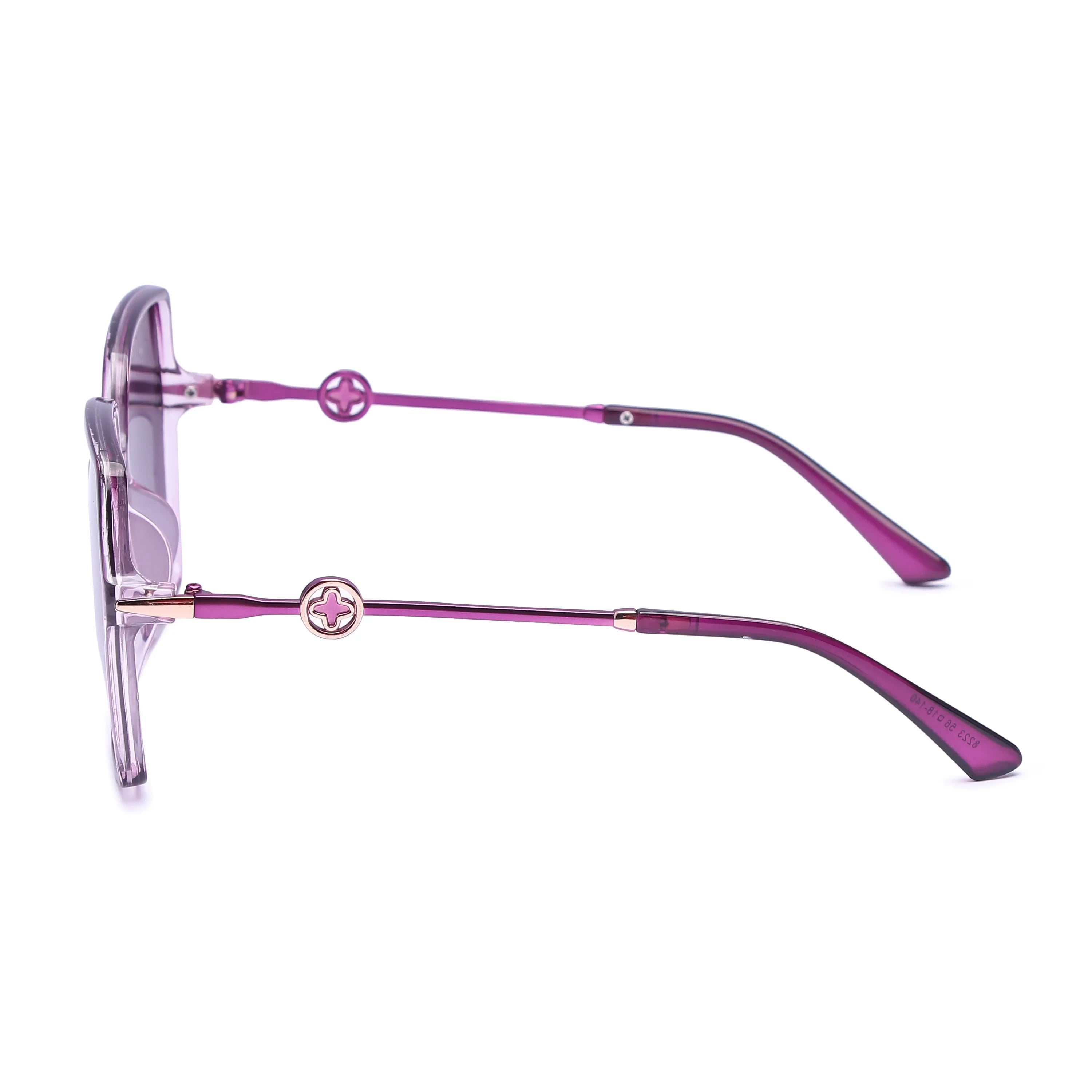Ulyra | Gradient Purple Large Full Rim Square Sunglasses for Women [Polarized]