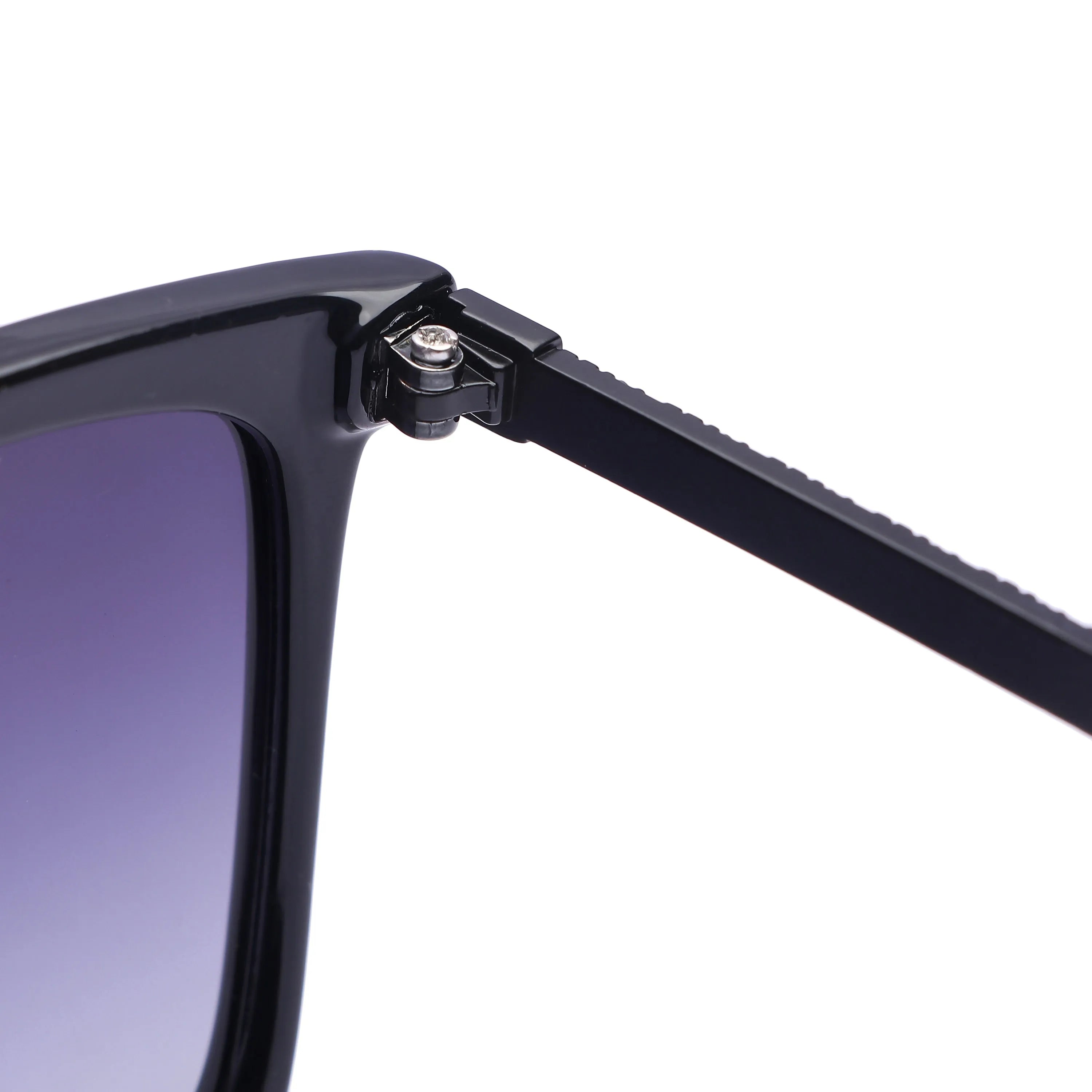 Virelia | Black Large Full Rim Square Sunglasses for Men & Women [Polarized]