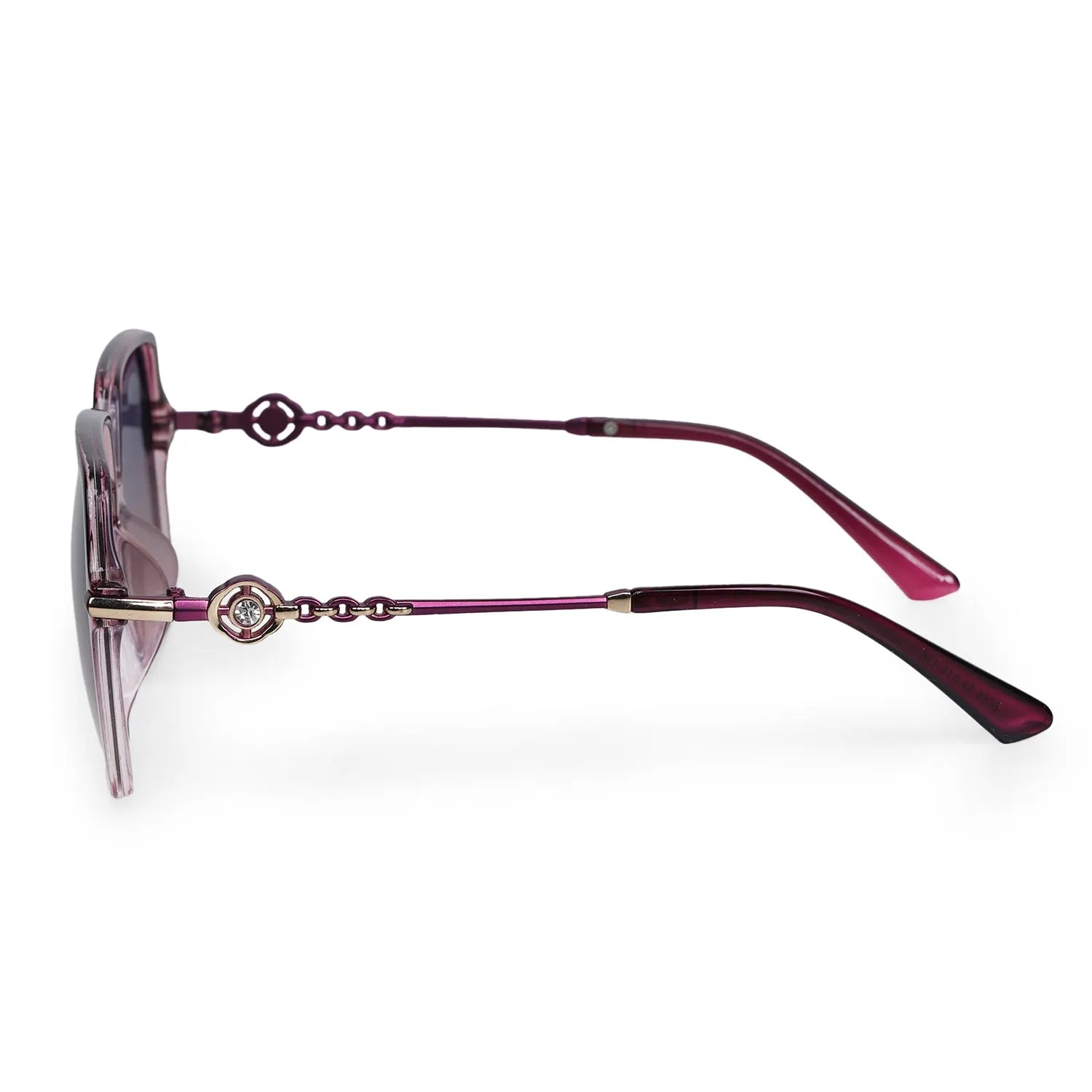 Nebulis | Purple Gradient Large Full Rim Square Sunglasses for Women [Polarized]
