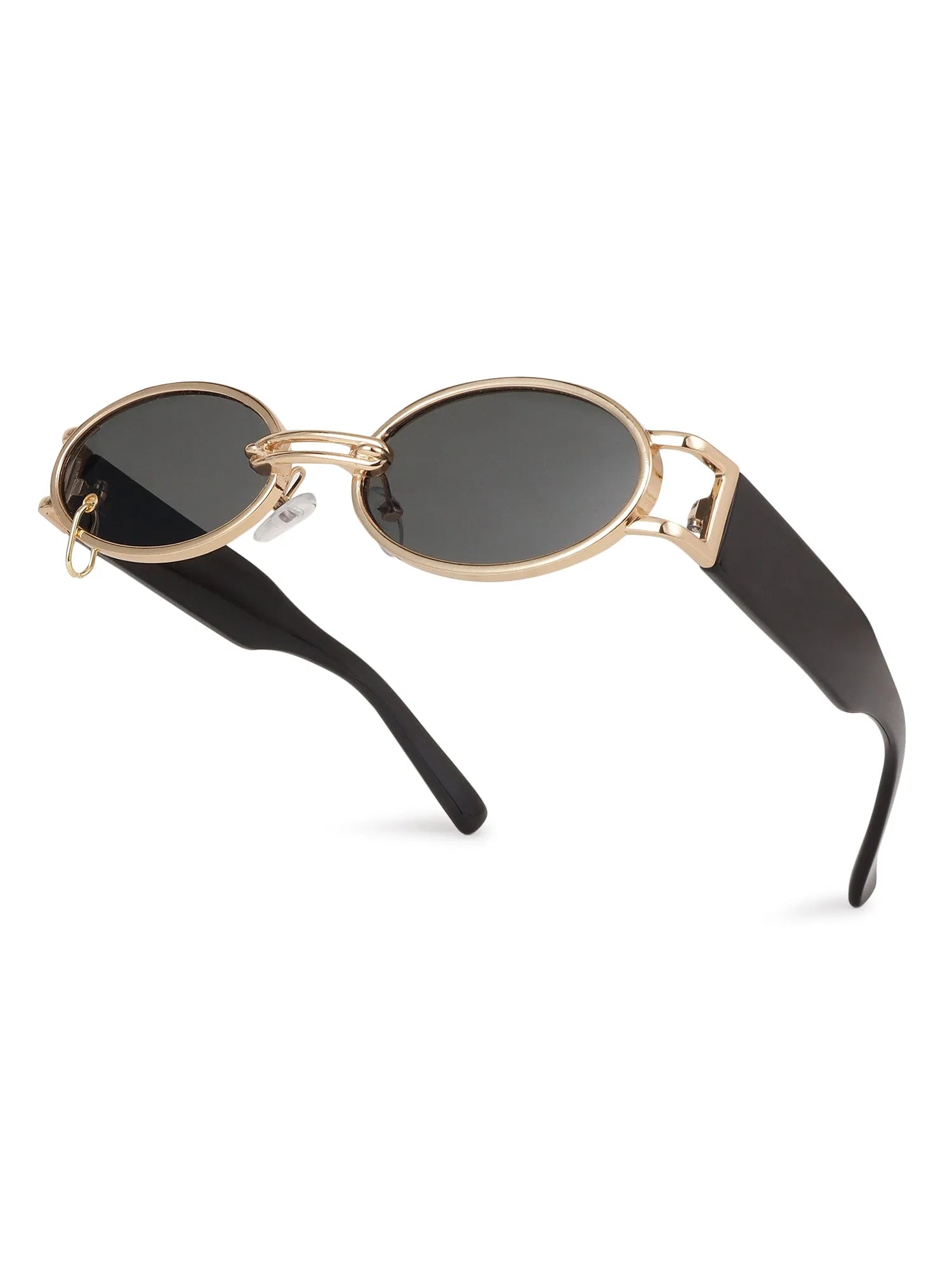 Darkion | Green Medium Full Rim Oval Sunglasses for Women [UV-protected]