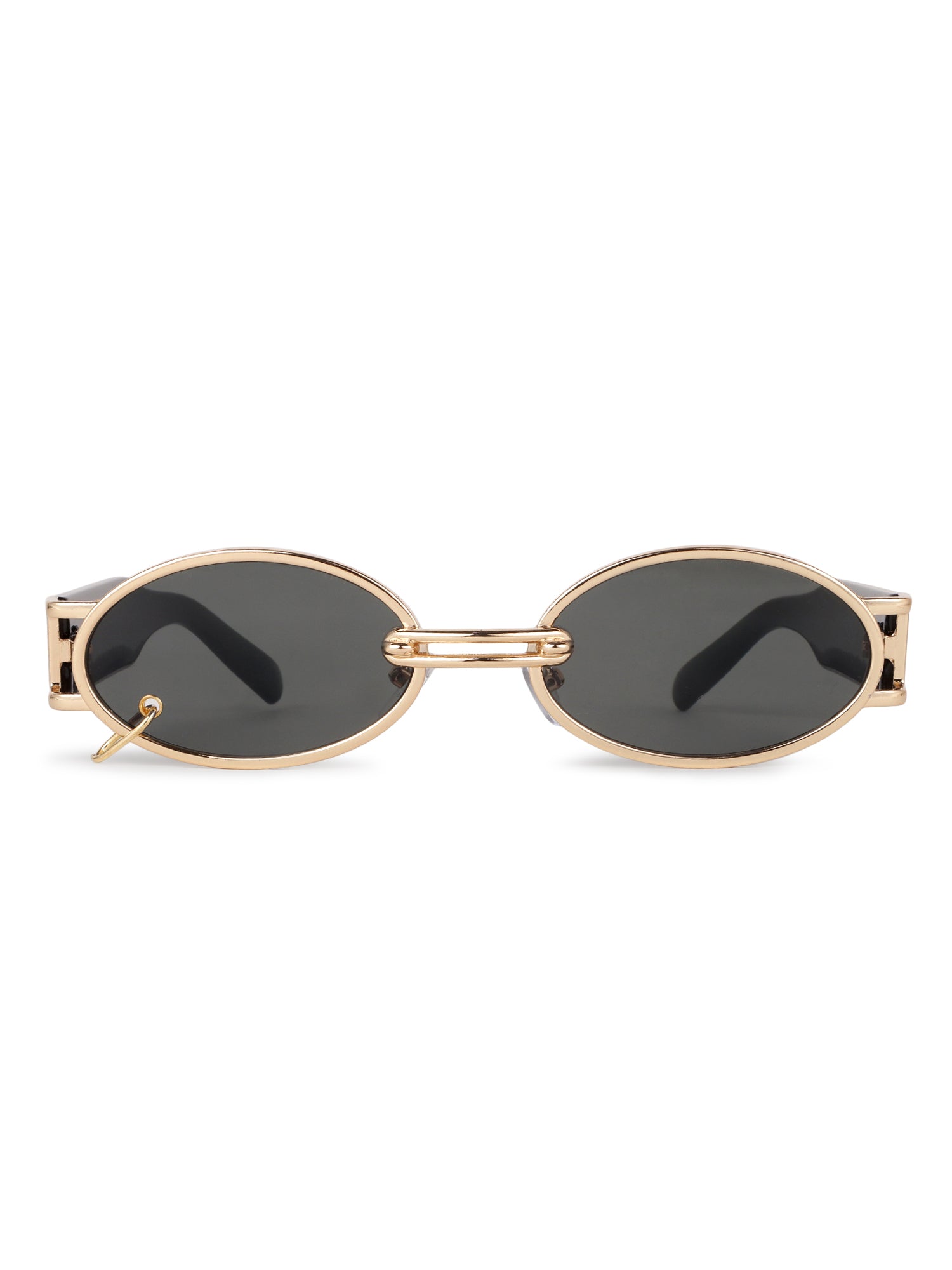 Darkion | Green Medium Full Rim Oval Sunglasses for Women [UV-protected]