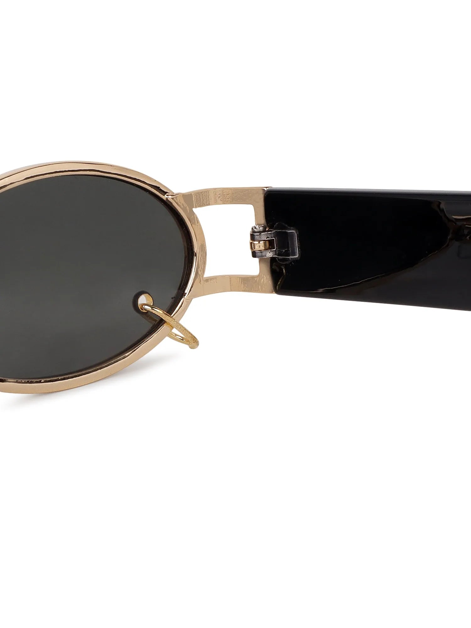 Darkion | Green Medium Full Rim Oval Sunglasses for Women [UV-protected]