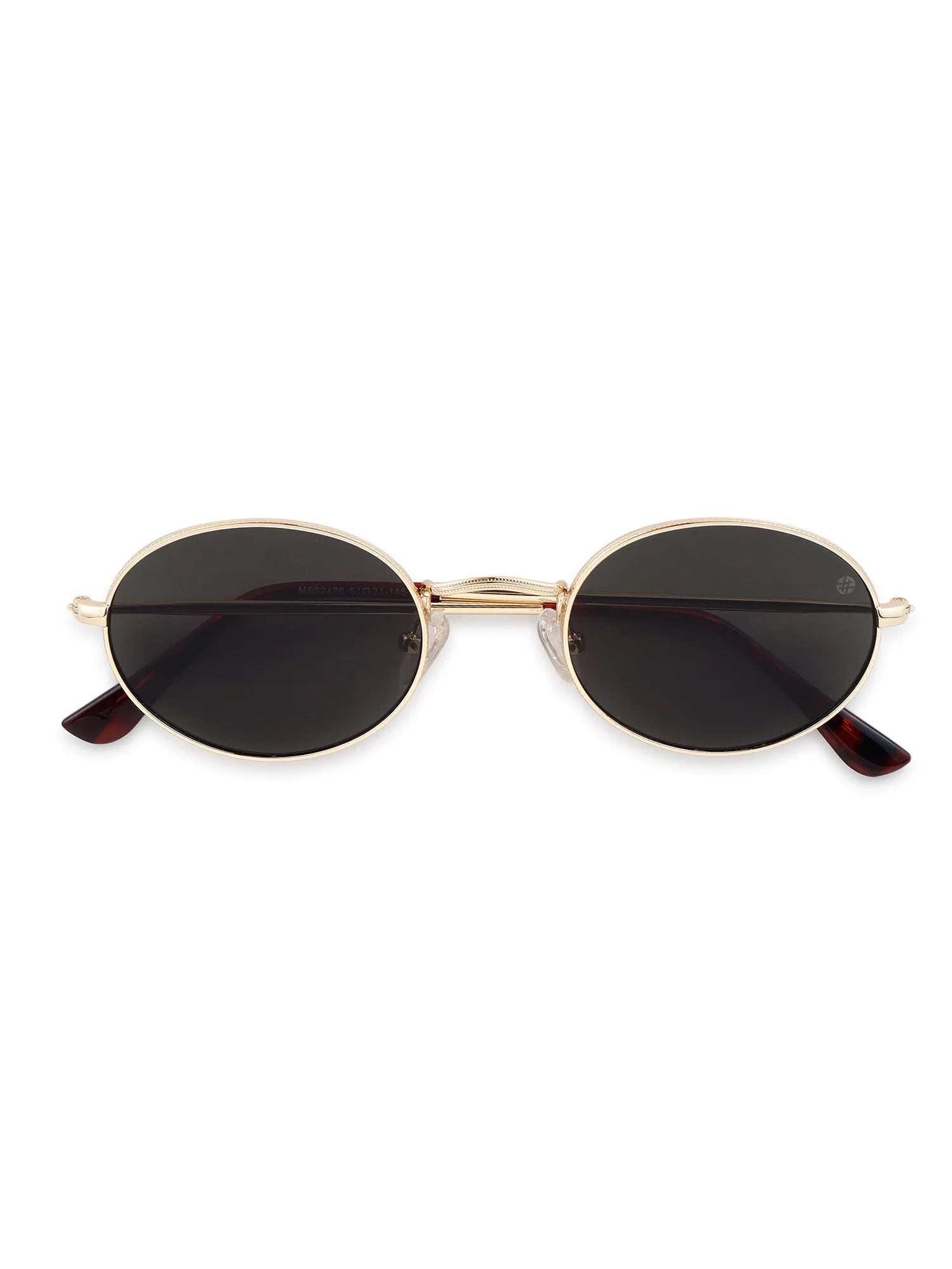 Nimbra | Green Small Full Rim Oval Sunglasses for Women [UV-protected]