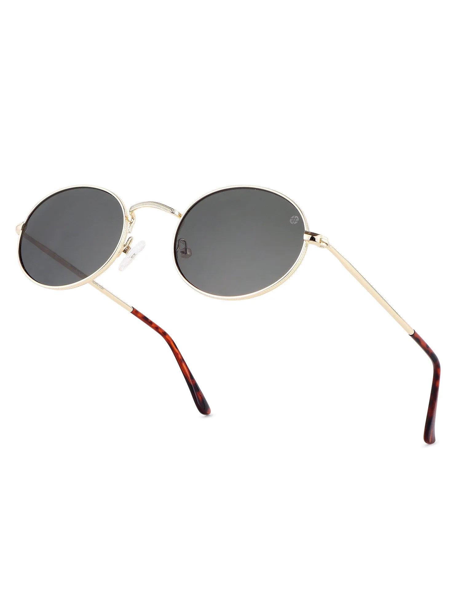 Nimbra | Green Small Full Rim Oval Sunglasses for Women [UV-protected]