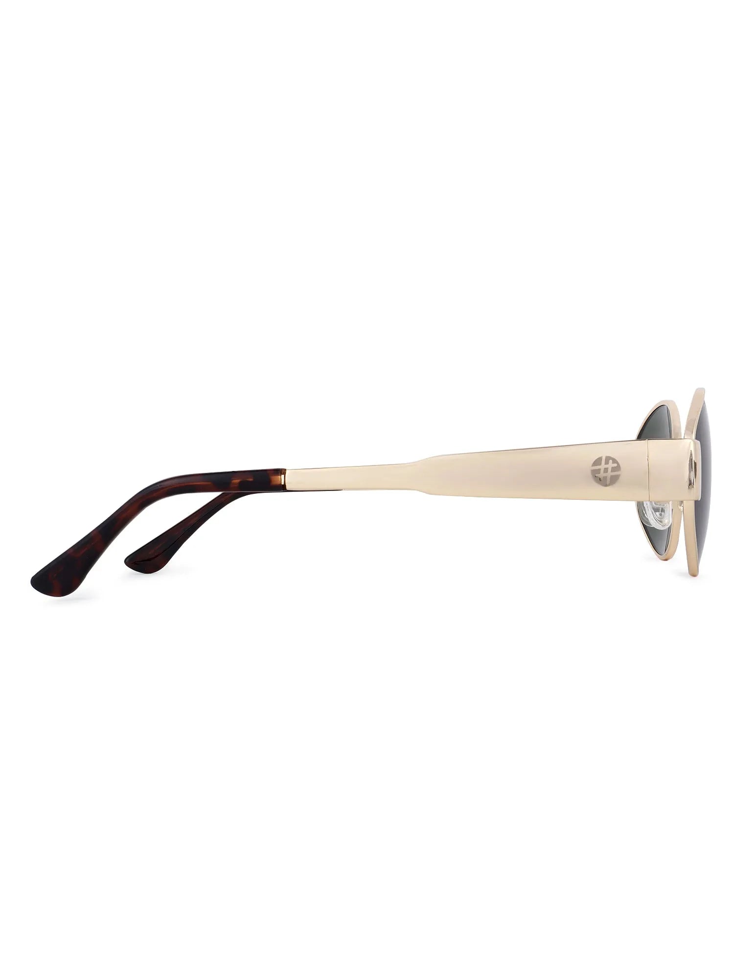 Fynora | Green Medium Full Rim Oval Sunglasses for Women [UV-protected]