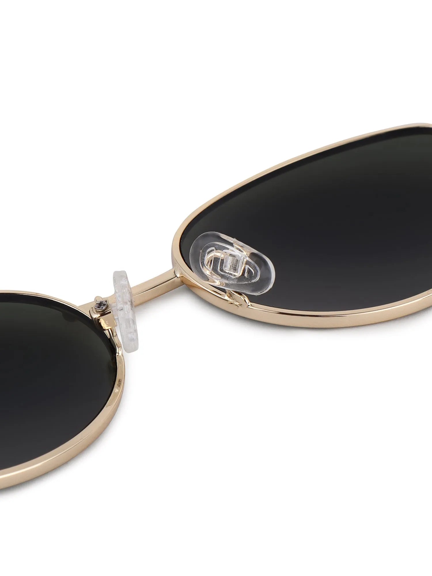 Fynora | Green Medium Full Rim Oval Sunglasses for Women [UV-protected]