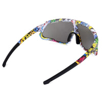 Myrion | Multi Texture Medium Full Rim Shield Sports Sunglasses for Men & Women [UV-protected]