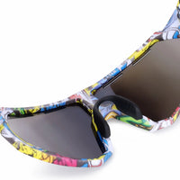 Myrion | Multi Texture Medium Full Rim Shield Sports Sunglasses for Men & Women [UV-protected]