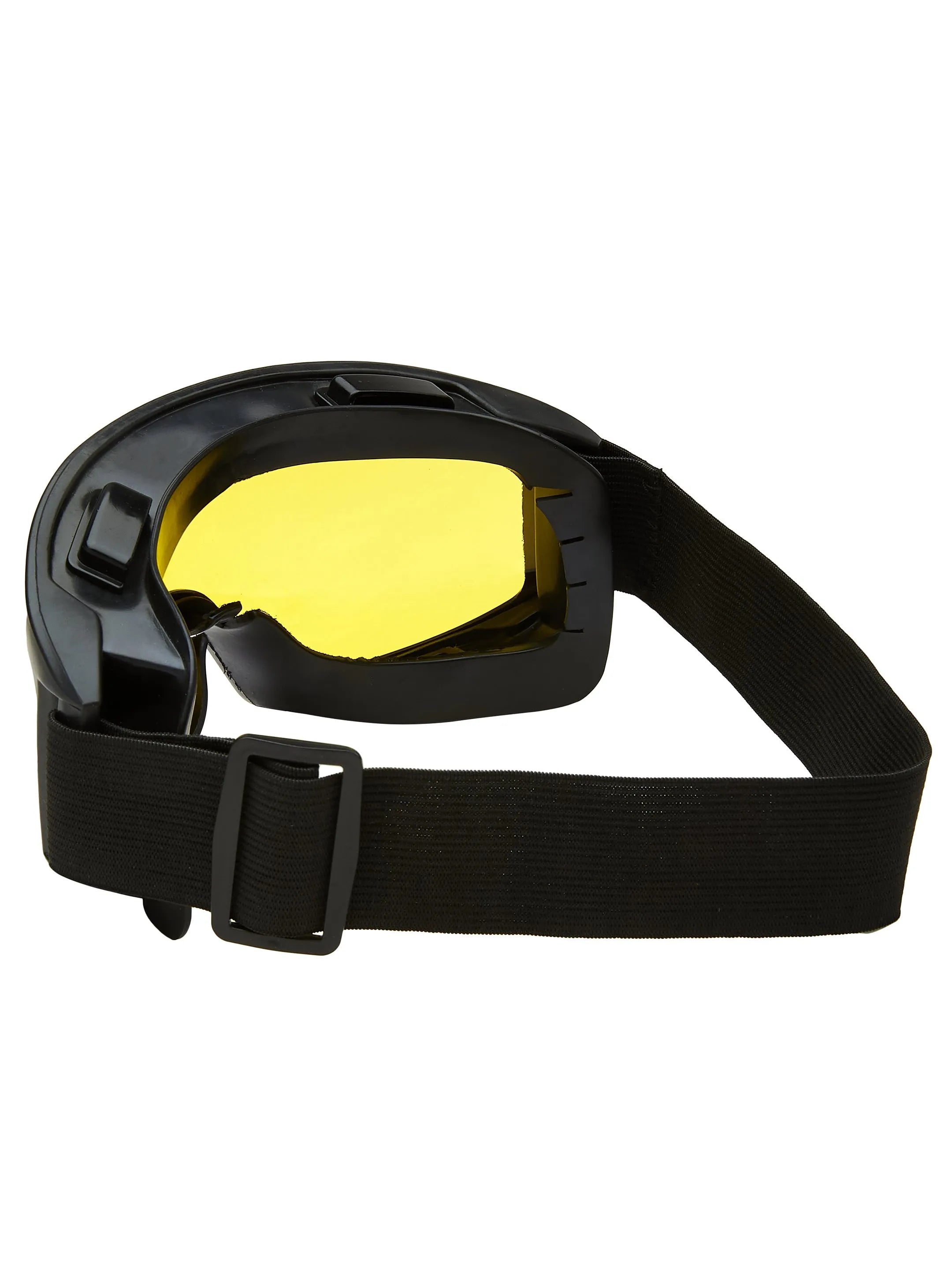 Ulyria | Yellow Free Size Full Rim Shield Sports Glasses for Men & Women [Air-Shield]