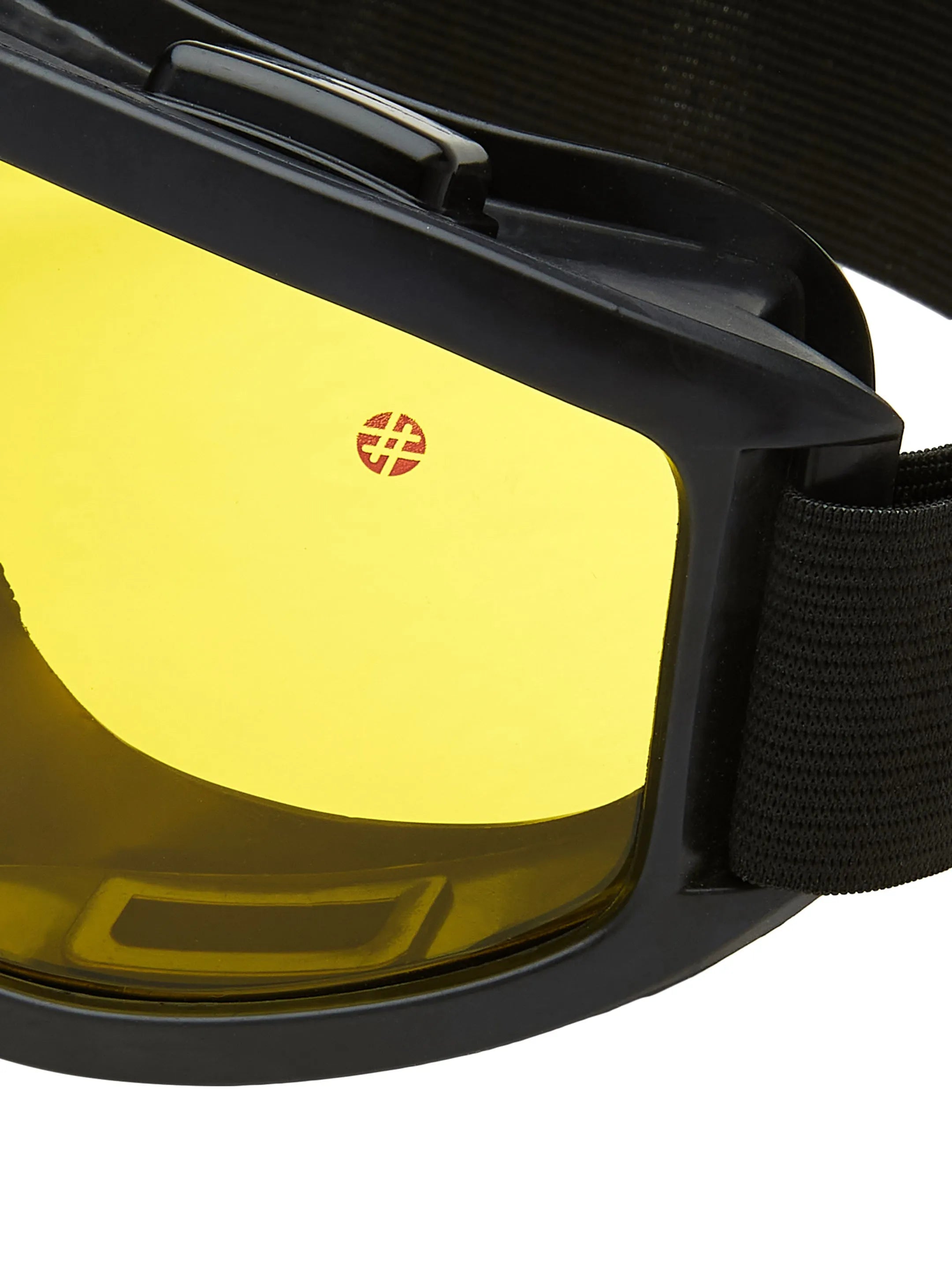 Ulyria | Yellow Free Size Full Rim Shield Sports Glasses for Men & Women [Air-Shield]