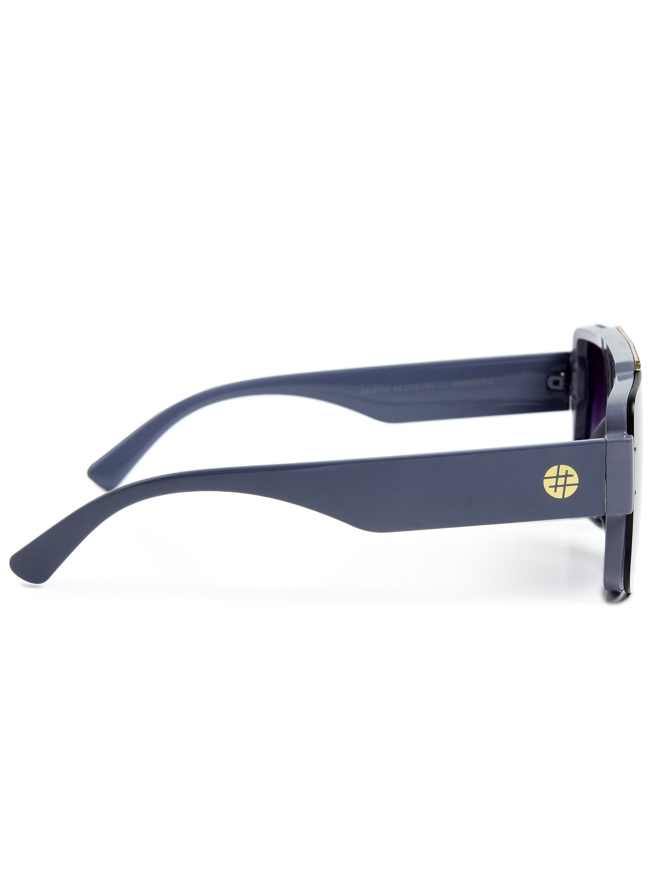 Orbis | Gradient Blue Large Full Rim Square Sunglasses for Men [UV-protected]