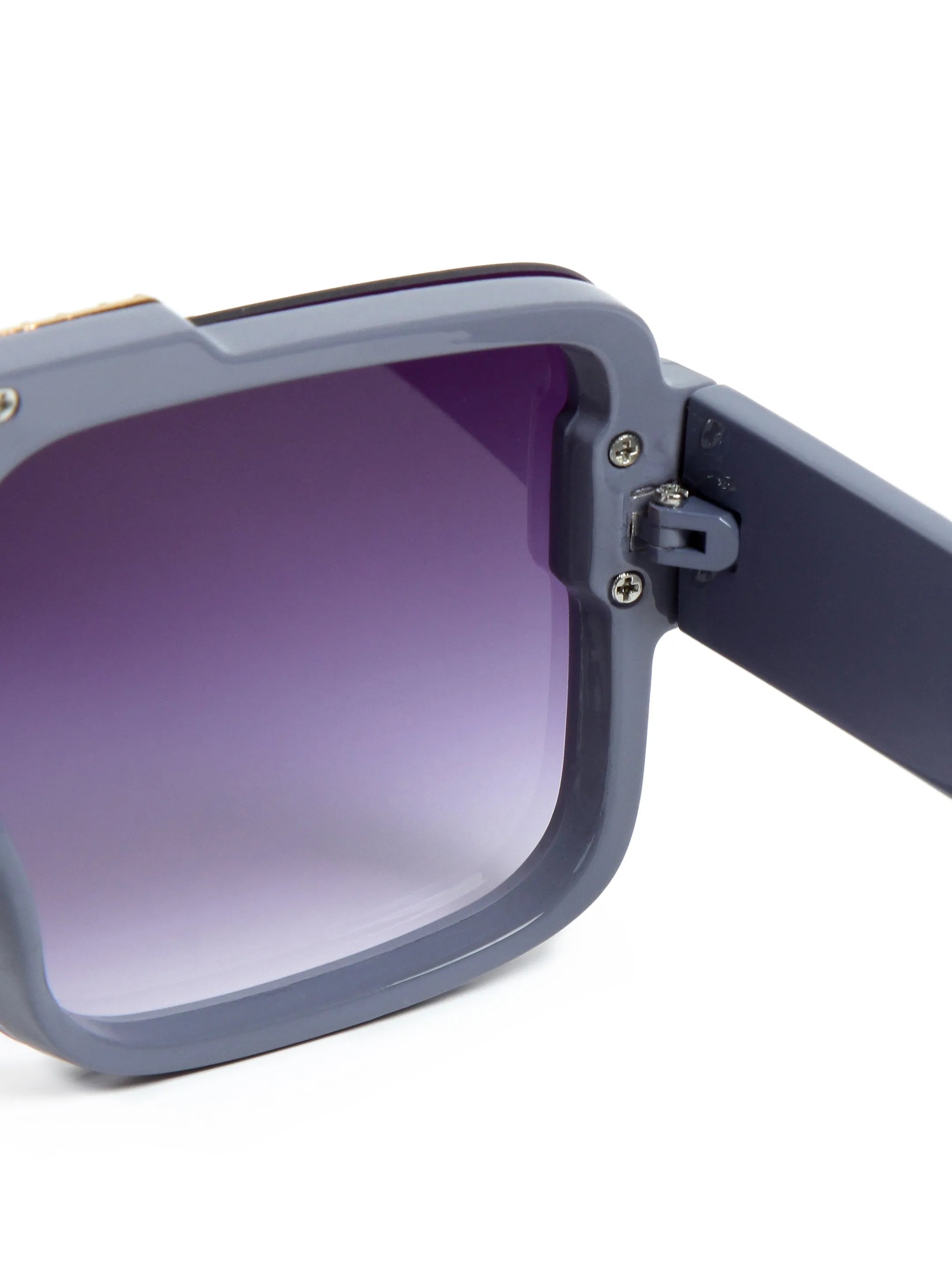 Orbis | Gradient Blue Large Full Rim Square Sunglasses for Men [UV-protected]