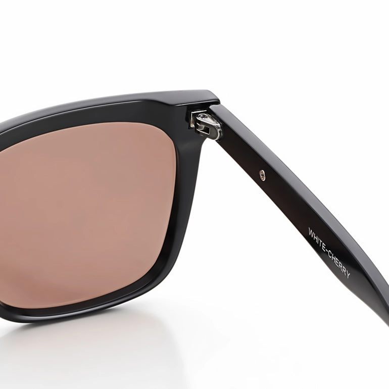 Lumor | Brown Medium Full Rim Square Sunglasses for Women [UV-protected]
