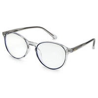 AB Junior Transparent Black Small Full Rim Round Eyeglasses for Kids — Hashtag Eyewears