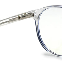 AB Junior Transparent Black Small Full Rim Round Eyeglasses for Kids — Hashtag Eyewears