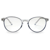 AB Junior Transparent Black Small Full Rim Round Eyeglasses for Kids — Hashtag Eyewears
