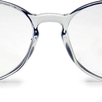AB Junior Transparent Black Small Full Rim Round Eyeglasses for Kids — Hashtag Eyewears