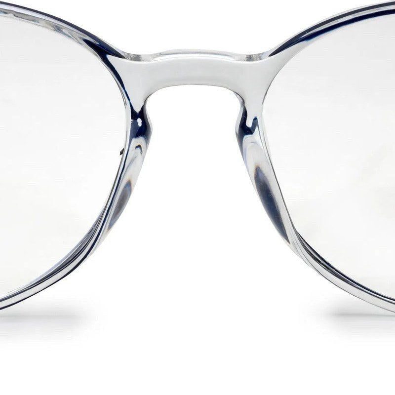 AB Junior Transparent Black Small Full Rim Round Eyeglasses for Kids — Hashtag Eyewears