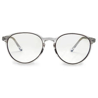 AB Junior Transparent Brown Small Full Rim Round Eyeglasses for Kids — Hashtag Eyewears