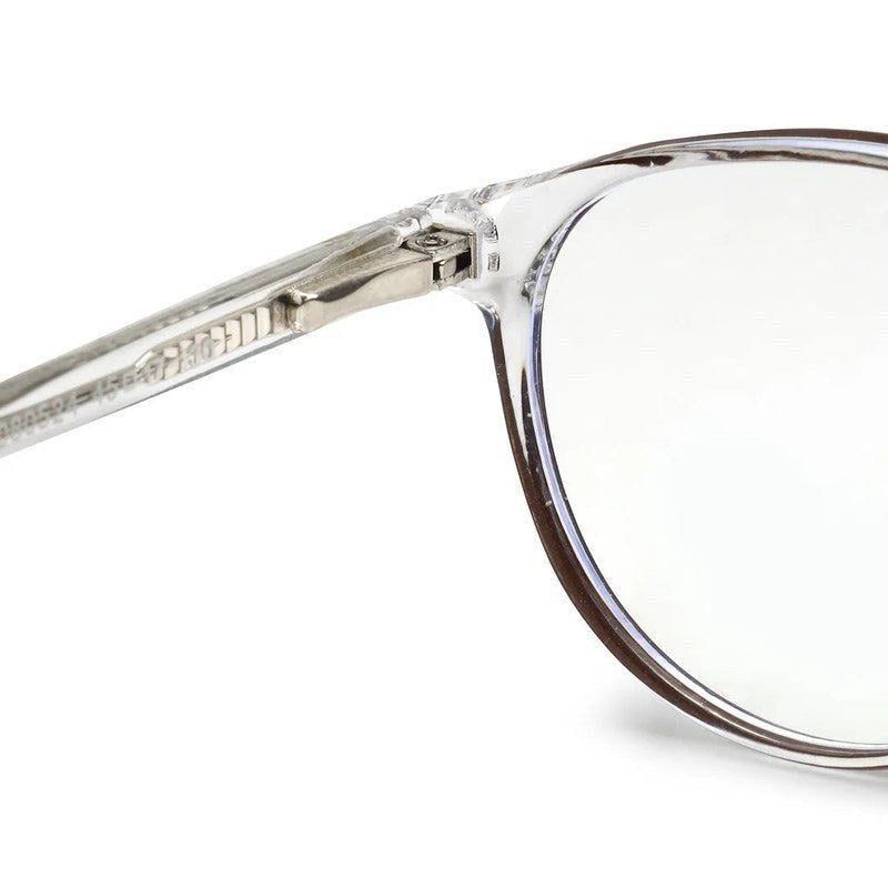 AB Junior Transparent Brown Small Full Rim Round Eyeglasses for Kids — Hashtag Eyewears