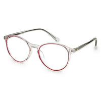 AB Junior Transparent Pink Small Full Rim Round Eyeglasses for Kids — Hashtag Eyewears