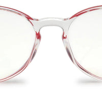 AB Junior Transparent Pink Small Full Rim Round Eyeglasses for Kids — Hashtag Eyewears