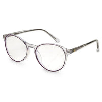 AB Junior Transparent Purple Small Full Rim Round Eyeglasses for Kids — Hashtag Eyewears