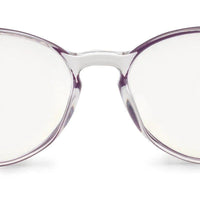 AB Junior Transparent Purple Small Full Rim Round Eyeglasses for Kids — Hashtag Eyewears