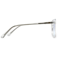 AB Junior Transparent White Small Full Rim Round Eyeglasses for Kids — Hashtag Eyewears