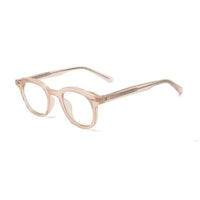 Adaptix | Transparent cream Medium Full Rim Square Computer Glasses for Men & Women [Photochromic]