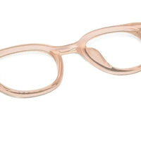 Adaptix | Transparent cream Medium Full Rim Square Computer Glasses for Men & Women [Photochromic]