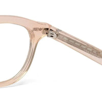 Adaptix | Transparent cream Medium Full Rim Square Computer Glasses for Men & Women [Photochromic]